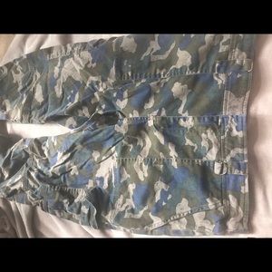 Camo cargo joggers